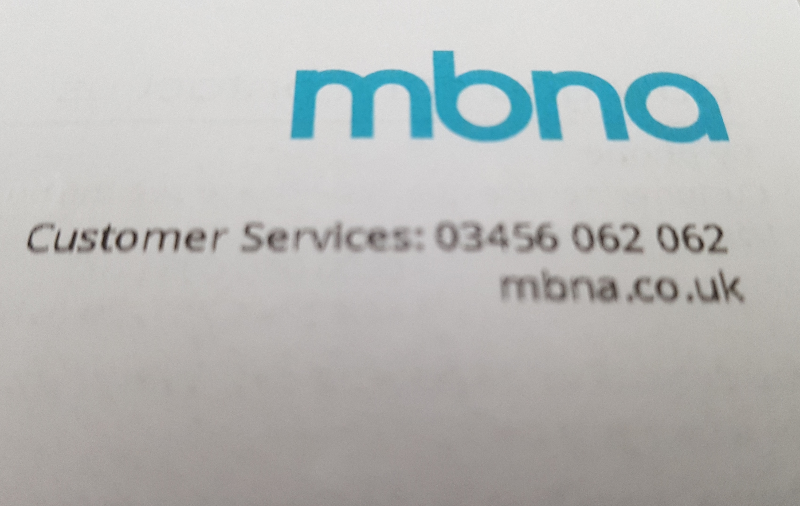 User Experience Rants – MBNA